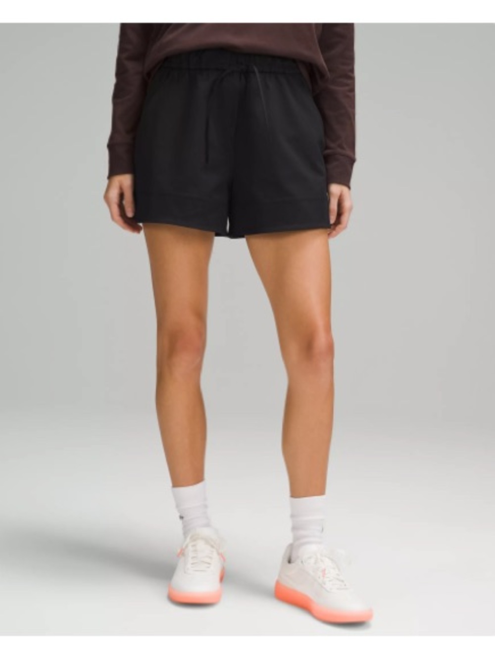 lululemon athletica Black Drawcord Athletic Shorts - Picture 4 of 4